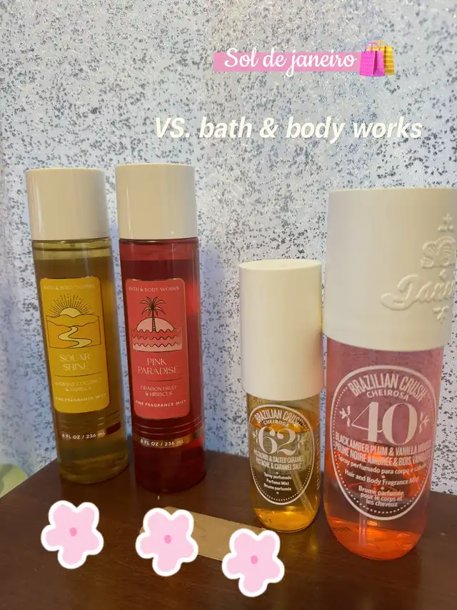 Sol de janeiro VS. bath & body works